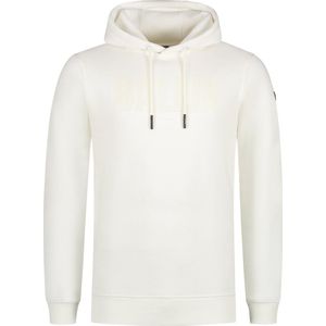 Ballin Amsterdam - Heren Regular fit Sweaters Hoodie LS - Off White - Maat XS