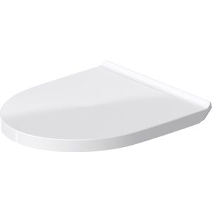 Wc-bril DuraStyle Basic, toiletdeksel met softclose, wc-deksel van Urea-Duroplast, met roestvrijstalen scharnieren, wit