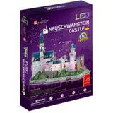 Neuschwanstein Castle LED 3D Puzzel (128 stukjes)