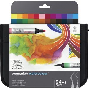 Winsor & Newton Promarker Watercolour etui 24 stuks