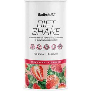 BiotechUSA - Dietshake - 720 Gram - Maaltijdvervanger - Aardbei