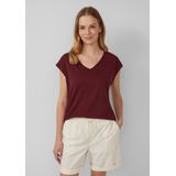 s.Oliver - T-Shirt - Relaxed - Jersey - V-hals