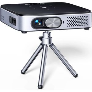 Mini beamer - Mini beamer projector - Mini projector smartphone - Mini projector bluetooth - Mini beamer wifi bluetooth - Mini projector voor telefoon - Android - FHD 1080P ondersteuning