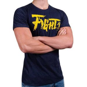 Hayabusa Fight T Shirt Blauw Martial Arts Shop Nederland Kies uw maat: M