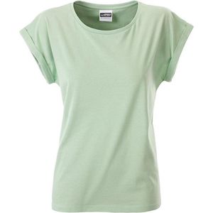 James and Nicholson Vrouwen/dames Casual T-shirt (Zacht groen)
