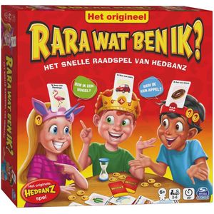 RARA Wat ben ik? – het snelle raadspel voor het hele gezin – nieuwe editie met leuke hoofdbanden