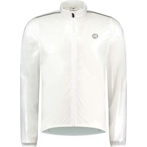 Rogelli - Emergency - Regenjas - Wit - Fietsregenjack