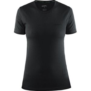 Craft Active Comfort Roundneck Ss Sportshirt Dames - Black