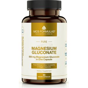 Magnesium Gluconate - 500mg capsules - Magnesiumgluconaat