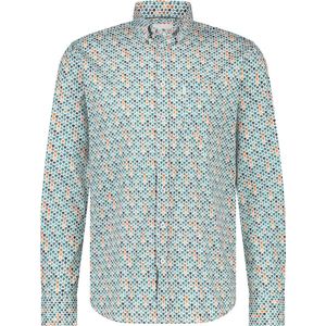 State of Art Overhemd Overhemd Met Print 21414194 1154 Mannen Maat - 3XL