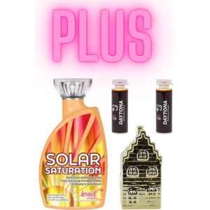Devoted Creations Solar Saturation 400 ml PLUS Huisje Goud PLUS 2X Daytona Premium Power 6 ml !