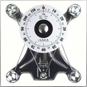 Nauwkeurige Digitale Personenweegschaal met Grote Draaibare Wijzerplaat