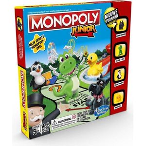 Monopoly Junior - Bordspel voor kinderen vanaf 5 jaar oud | Speeltijd 30 minuten | Voor 2-4 spelers