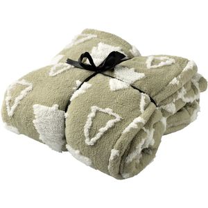 PINE - Oversized Hoodie - 70x110 cm - Hoodie & deken in één - unisex - Abbey Stone - groen - 1 stuk