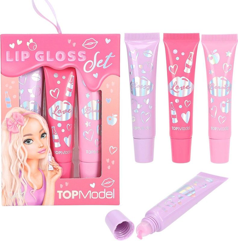 TOPModel - Beauty and Me - Lipgloss - 3st. - 8 ml per tube