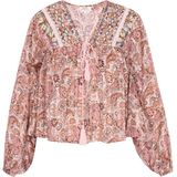 usha - Blouse - Paisley Print - Regular Fit - 3/4 Mouwen