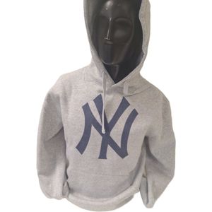 YANKEES-HOODY-HONKBAL-GREY- XXL