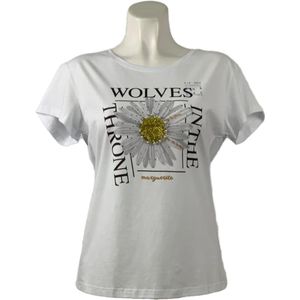 Trendy T-shirt met Unieke Print en Comfortabele Pasvorm