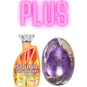 Devoted Creations Solar Saturation 400 ml PLUS Colmore Decoratie Ei Lila