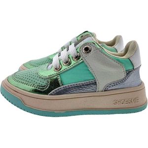 Shoesme NO24S003 sneaker groen / combi, 25