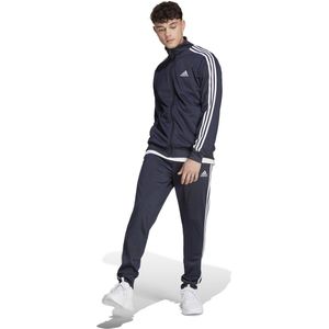 Adidas trainingspak 3 stripes tricot track - Maat 2XL navy