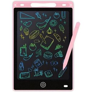 Home Goods - LCD Tekentablet Kinderen - Roze - 8.5 inch - Kadootjes - Kado - Kleurenscherm - Kinderen - Educatief Speelgoed 3 Jaar - 8 Jaar - Writing Tablet - Notitiebord - Educatief Speelgoed - Tekenblok Kinderen - Cadeau Jongen - 3 Jaar & 8 Jaar