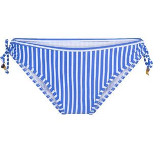 LingaDore - Bossa Bikini Strik Slip - maat 40 - Blauw Wit - Dames