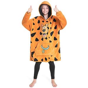 Oversized capuchontrui deken voor kinderen in bruin