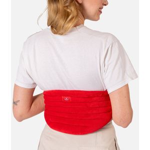 Chillaxy - Pittenzak - Rood - Kersenpitkussen met Elastische Band - Warmtekussen Magnetron