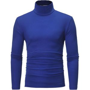 Thermo Onderhemd Heren Lange Mouwen Coltrui Elastisch Ademend Warm