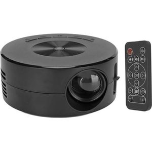 Draagbare Beamer - Mini Beamer FULL HD 1080P - Professionele Projector met Ingebouwde Speaker - Zwart