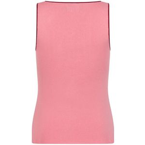 YDENCE - Knitted Top - Roze - Nylon Viscose