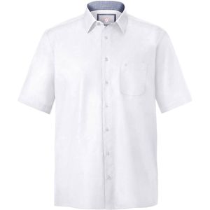 Jan Vanderstorm Overhemd Korte mouw wit