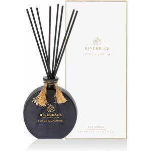 Riverdale - Boutique Geurstokjes Lotus & Jasmine - 90ml Wit