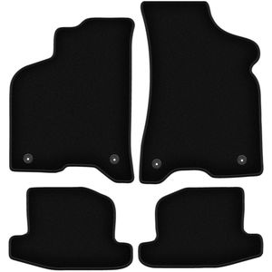 BASIC zwarte veloursmatten voor: Seat Arosa hatchback (1997-2005)