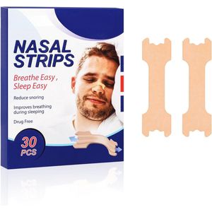 Equivera Neusstrips - Neuspleisters - Beter Slapen - Beter Ademhalen - Neusspreider