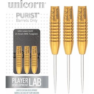 Unicorn Purist W.C. John Lowe Gold 90% - Dartpijlen - 21 Gram