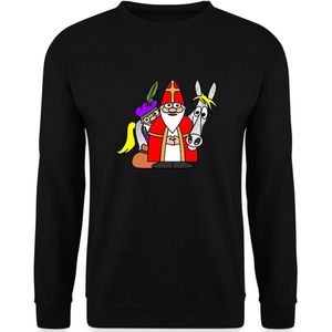 Sinterklaas Met Helpers | Grappig Kerstmis Sweater Heren