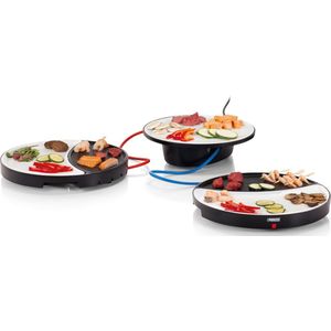 Princess 103082 grillplaat - Dinner4All Tafelgrill - 2x250 Watt - 2 meter snoer - 2 personen