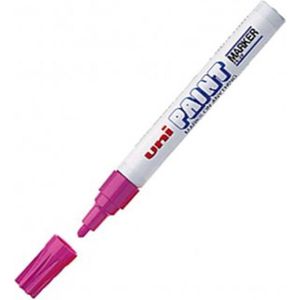 Uni Paint PX-20 Paint Marker - Roze verfstift met 2.2 – 2.8 mm punt