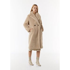 comma - 8450 - Mantel - Losse Pasvorm - Reverskraag - Lange Mouwen