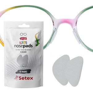 Setex anti-slip neuspad kids 0.6mm | transparant | 5 paar