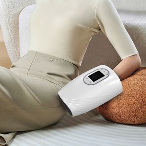 CHIWIN Draadloze Handmassage apparaat - Warmte en Vibratie – 6 Modi en 3 Intensiteiten – Elektrisch Handmassage voor Handen, Vingers en Polsen – USB Oplaadbaar Handmassager voor Ontspanning Thuis en Kantoor