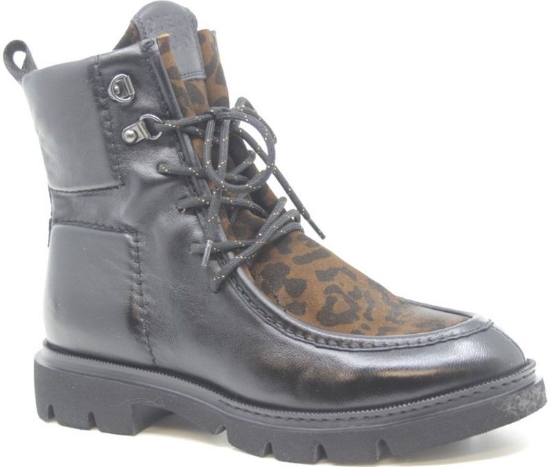 Piedi Nudi - Gaia 01.01 - Enkellaarzen - Zwart combi