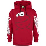 Sesame Street - Elmo - Heren Trui met Capuchon - Rood