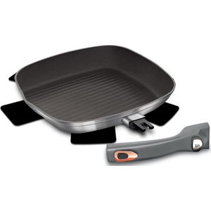 Berlinger Haus Grillpan Moonlight 2,1 Liter 28 Cm Aluminium Grijs