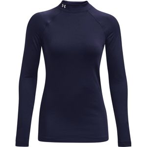 Under Armour - Coldgear Authentics - T-shirt - Zwart - Lange Mouwen