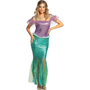 Boland - Kostuum Mermaid princess (36/38) - Volwassenen - Zeemeermin - Fantasy - Zeemeermin