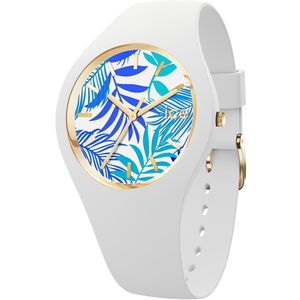 Ice-Watch ICE flower IW020517 Horloge - M - Turquoise leaves - 40mm