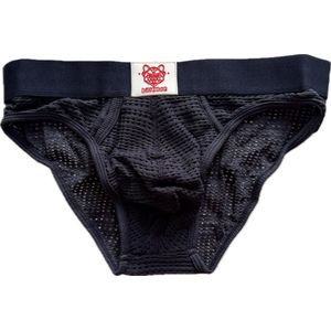 Barcode Berlin Snable Brief Navy - MAAT S - Heren Ondergoed - Slip voor Man - Mannen Brief